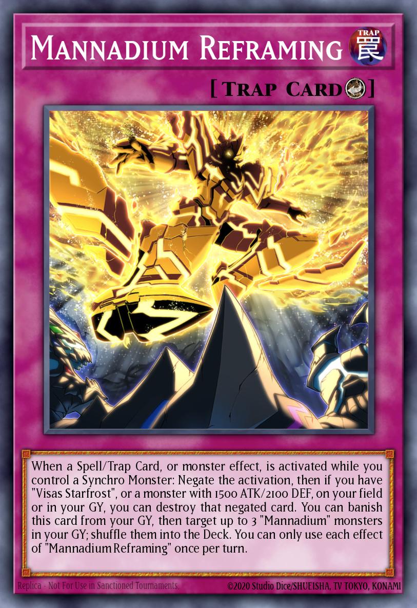 Mannadium Reframing, OTS Tournament Pack 24 OP24-EN013