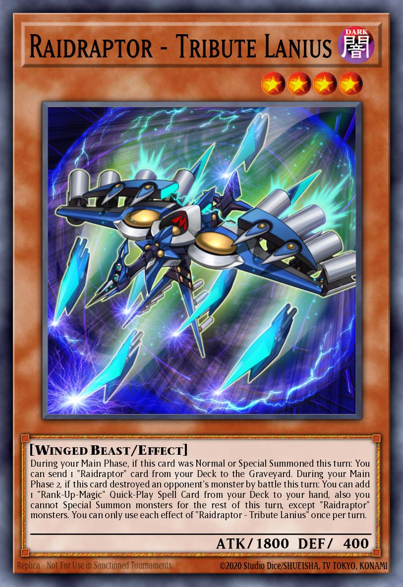 Raidraptor - Tribute Lanius, OTS Tournament Pack 24 OP24-EN018