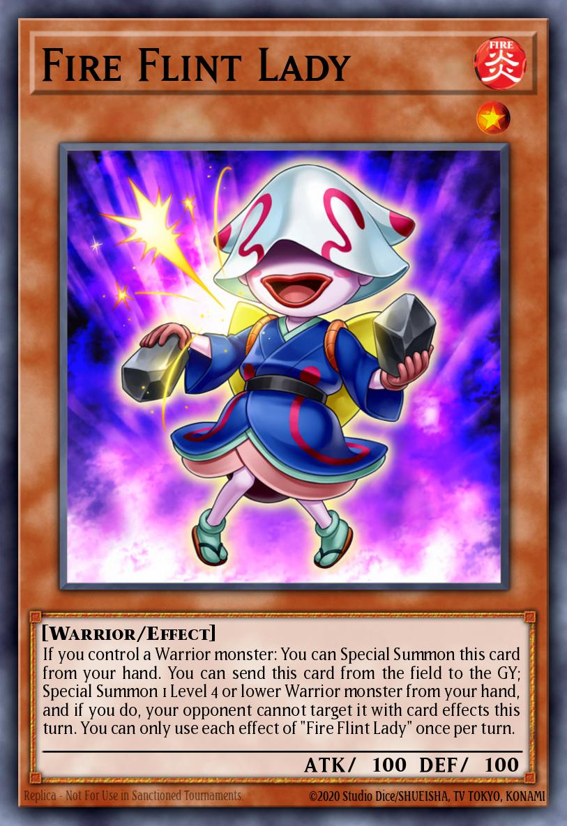 Fire Flint Lady, OTS Tournament Pack 24 OP24-EN019