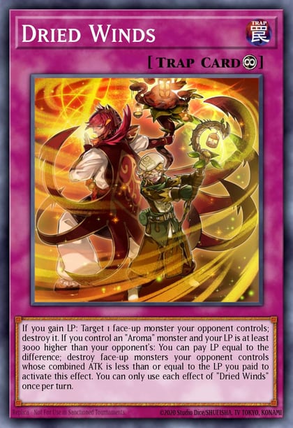 Dried Winds, OTS Tournament Pack 25 OP25-EN025