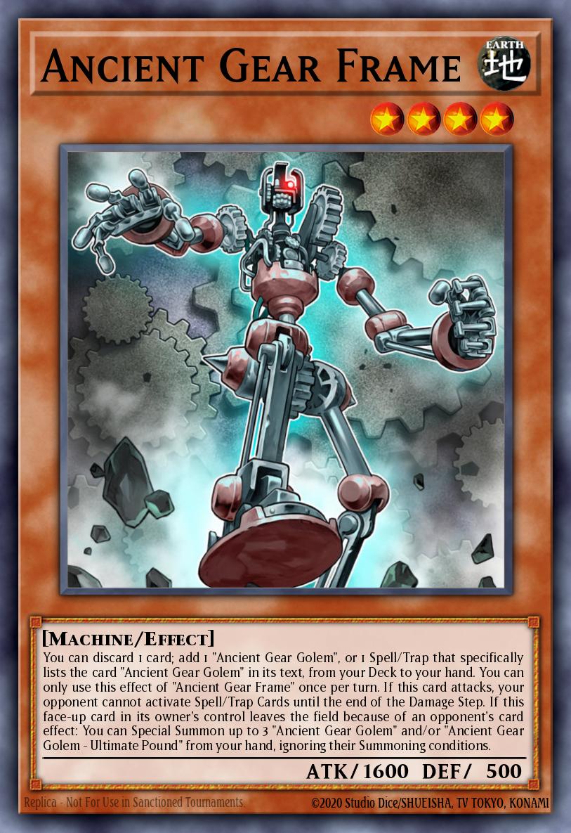 Ancient Gear Frame, OTS Tournament Pack 26 OP26-EN005