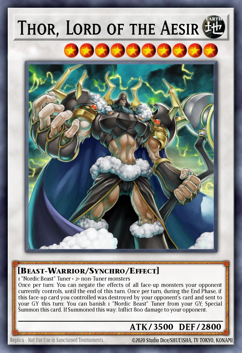 Thor, Lord of the Aesir, OTS Tournament Pack 26 OP26-EN019
