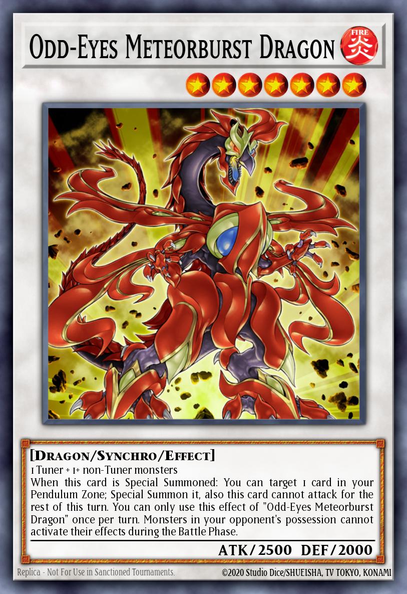 Odd-Eyes Meteorburst Dragon, OTS Tournament Pack 26 OP26-EN023