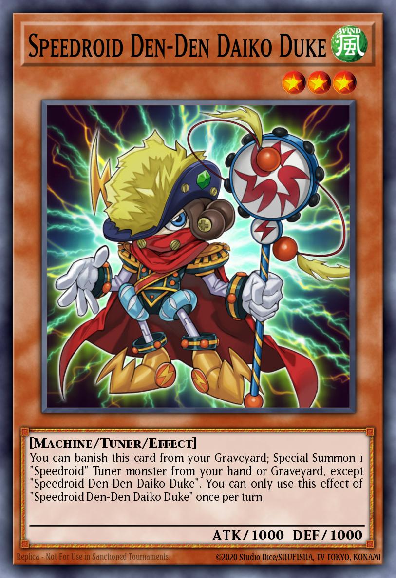 Speedroid Den-Den Daiko Duke, OTS Tournament Pack 27 OP27-EN014