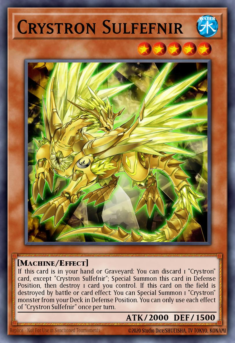 Crystron Sulfefnir, OTS Tournament Pack 27 OP27-EN016