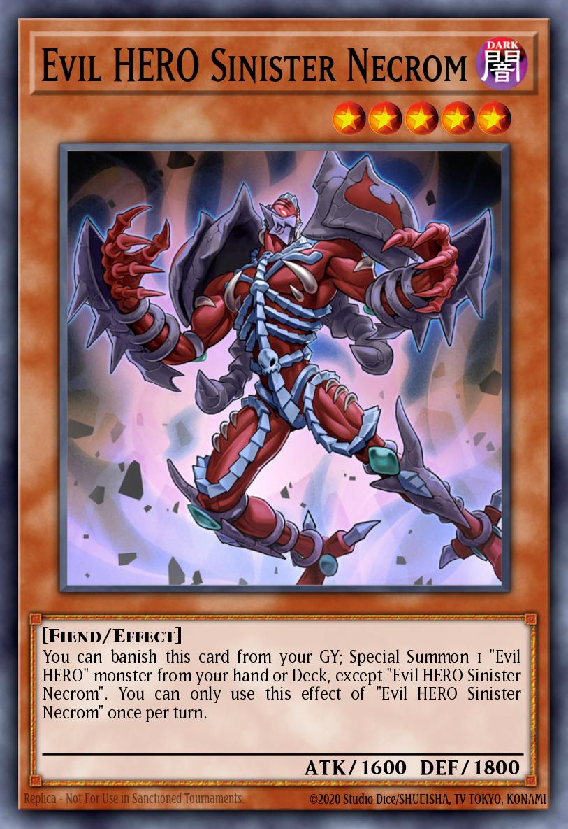 Evil HERO Sinister Necrom, OTS Tournament Pack 27 OP27-EN017