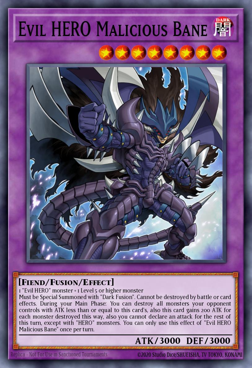 Evil HERO Malicious Bane, OTS Tournament Pack 27 OP27-EN021