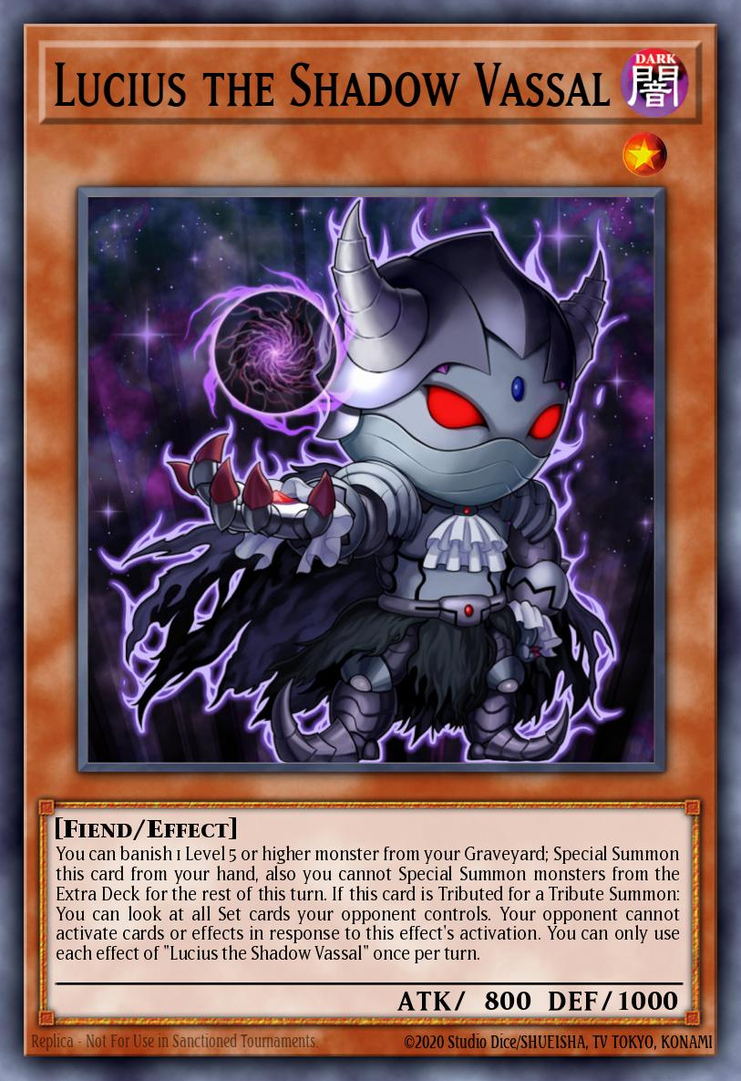 Lucius the Shadow Vassal, OTS Tournament Pack 28 OP28-EN004