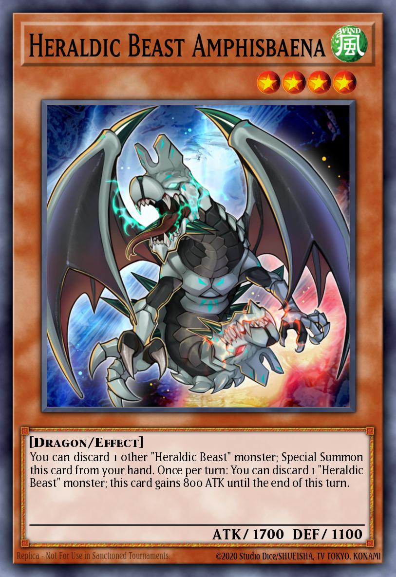 Heraldic Beast Amphisbaena, OTS Tournament Pack 28 OP28-EN014