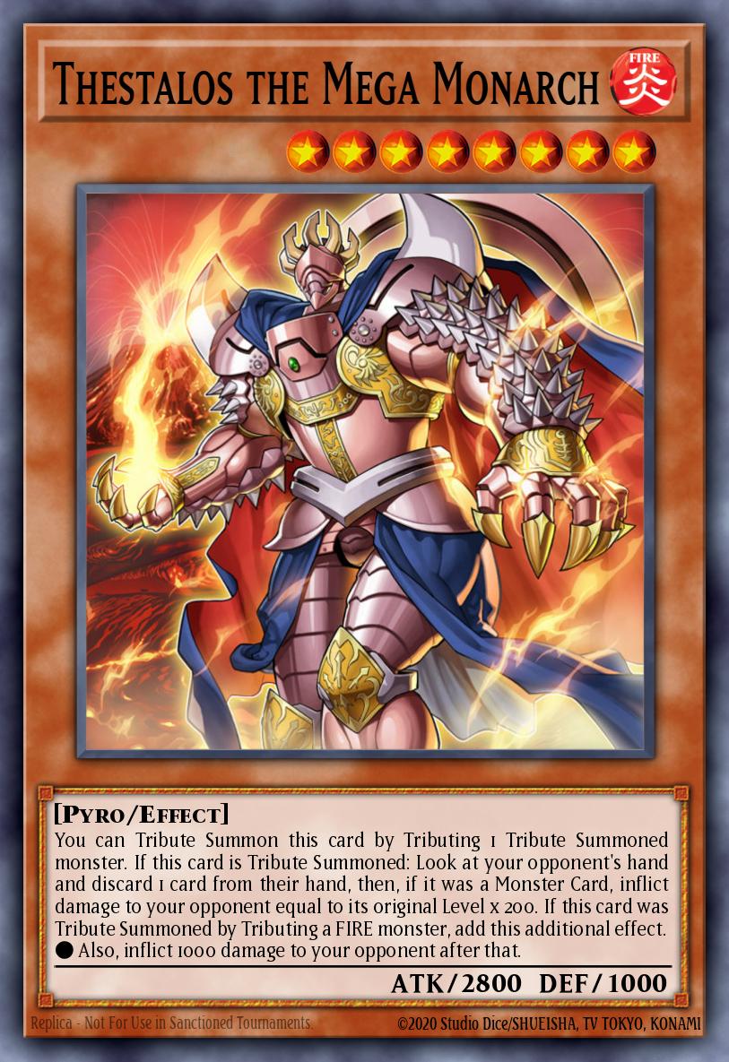 Thestalos the Mega Monarch, OTS Tournament Pack 28 OP28-EN015