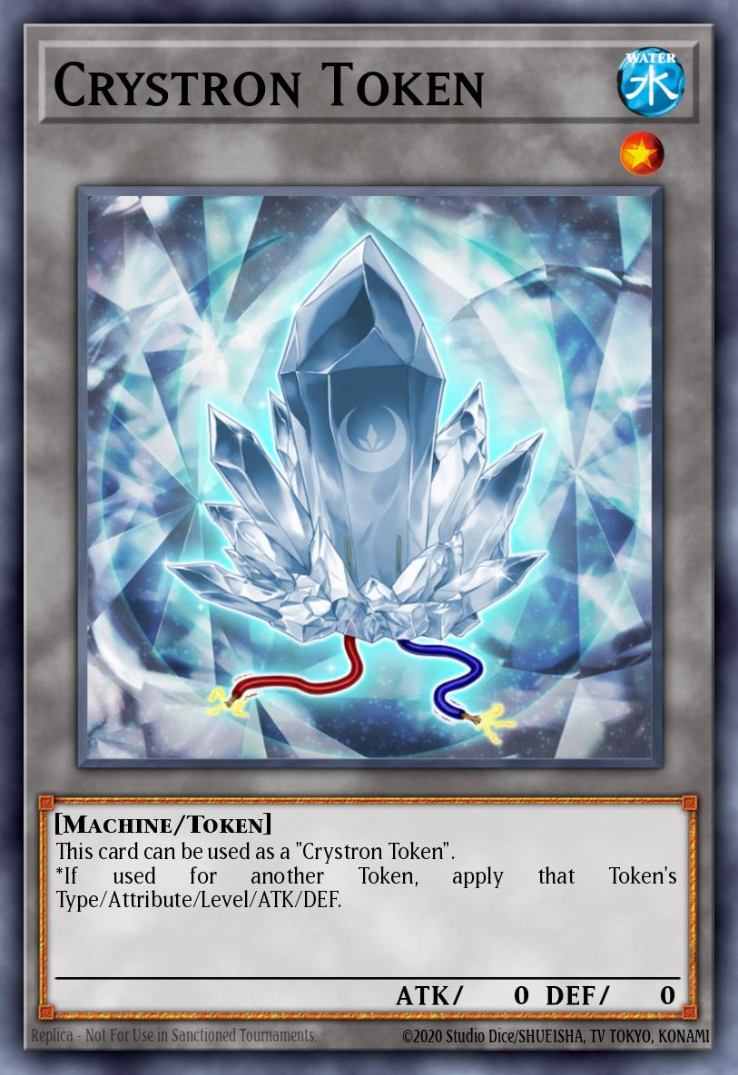 Crystron Token, OTS Tournament Pack 28 OP28-EN027