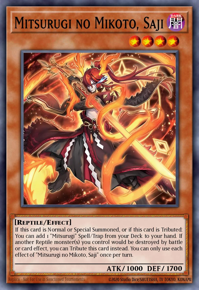 Mitsurugi no Mikoto, Saji, OTS Tournament Pack 29 OP29-EN006