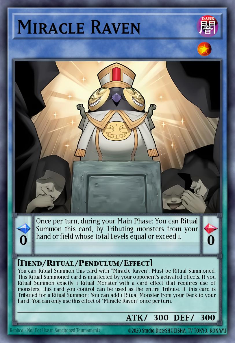 Miracle Raven, OTS Tournament Pack 29 OP29-EN007