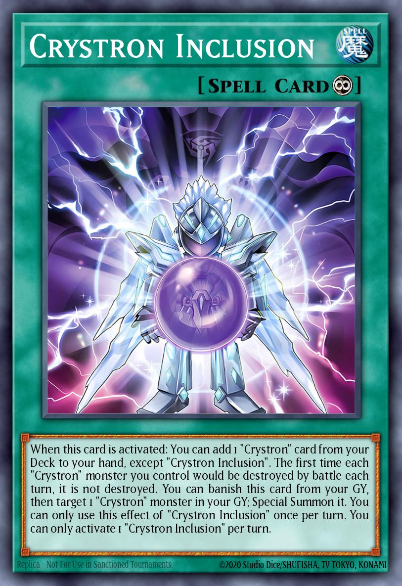 Crystron Inclusion, OTS Tournament Pack 29 OP29-EN010