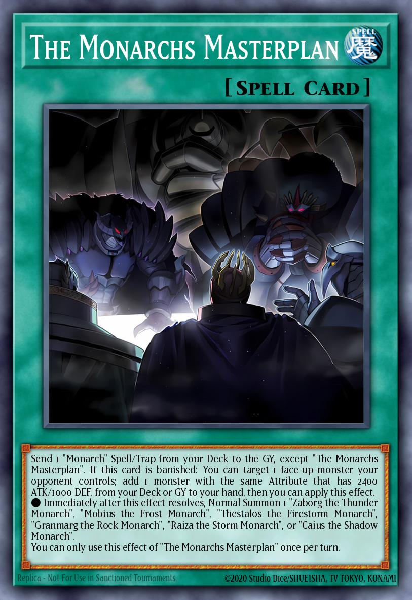 The Monarchs Masterplan, OTS Tournament Pack 29 OP29-EN012