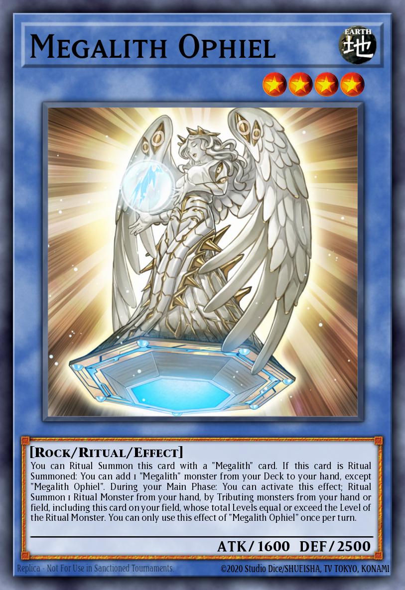 Megalith Ophiel, OTS Tournament Pack 29 OP29-EN013