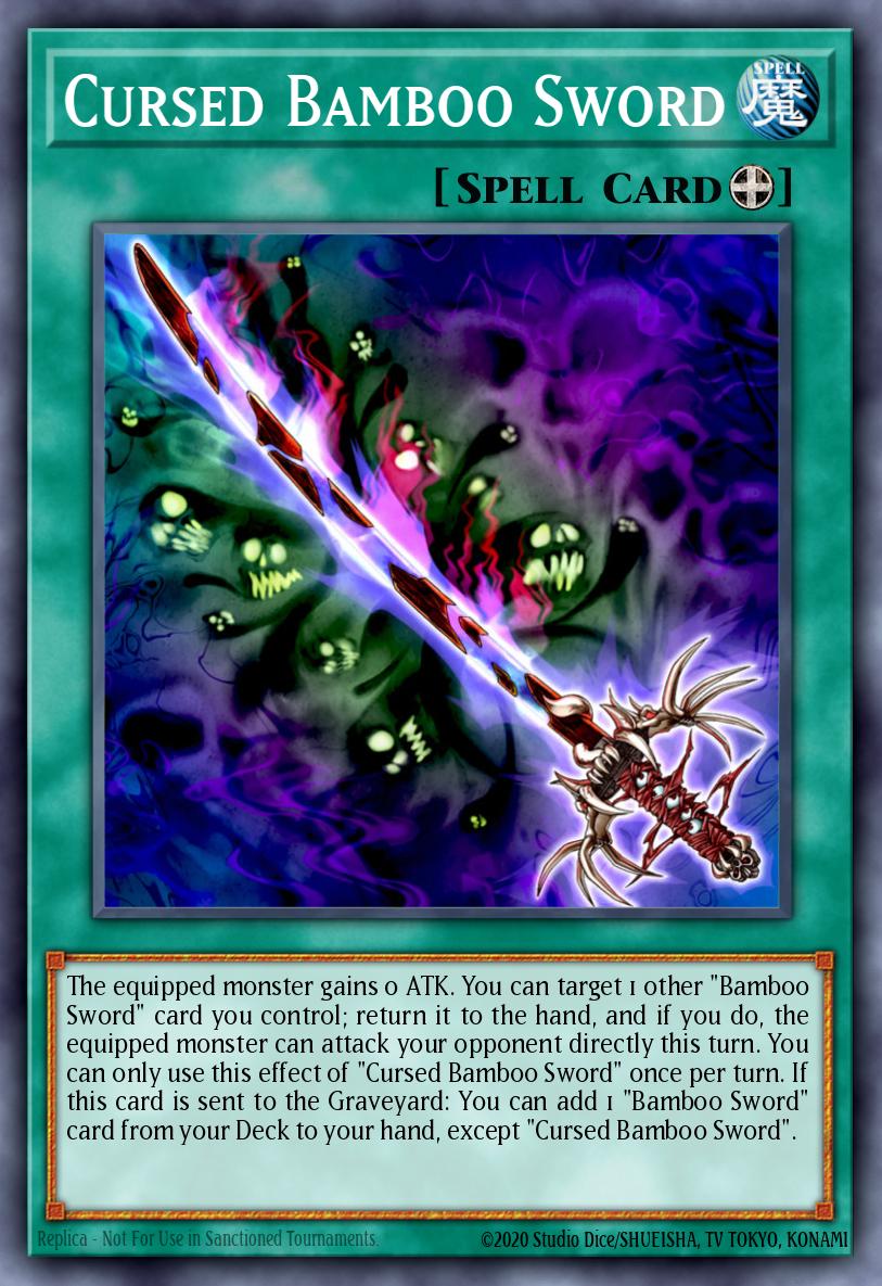 Cursed Bamboo Sword, OTS Tournament Pack 29 OP29-EN023