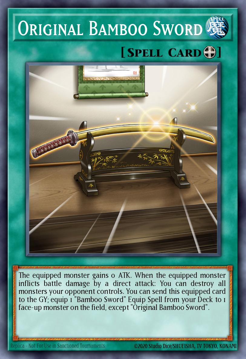 Original Bamboo Sword, OTS Tournament Pack 29 OP29-EN026