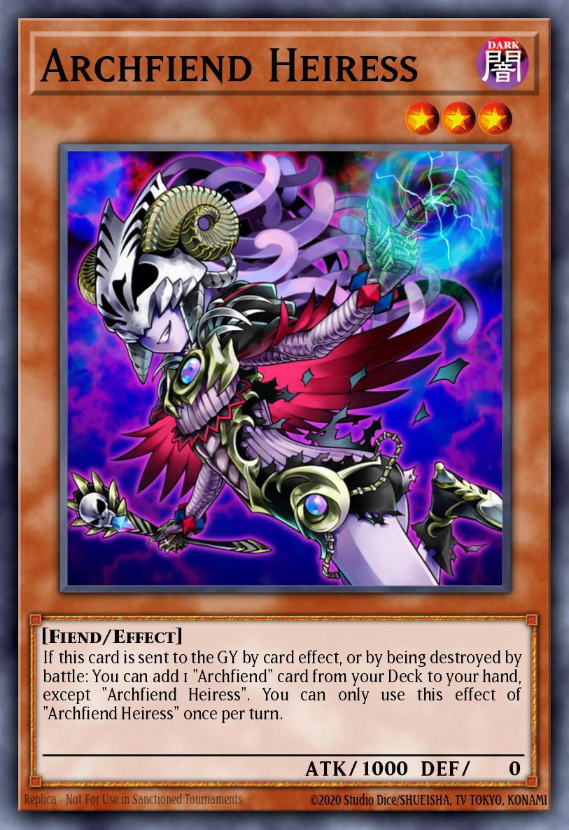 Archfiend Heiress, OTS Tournament Pack 30 OP30-EN004