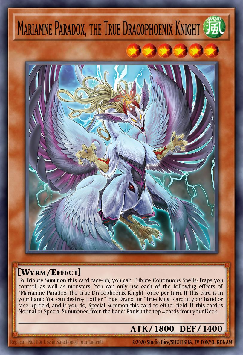 Mariamne Paradox, the True Dracophoenix Knight, OTS Tournament Pack 30 OP30-EN007