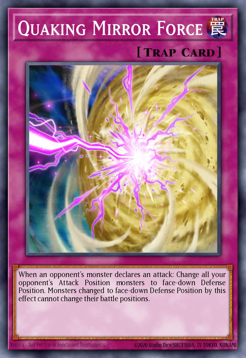 Quaking Mirror Force, OTS Tournament Pack 30 OP30-EN024