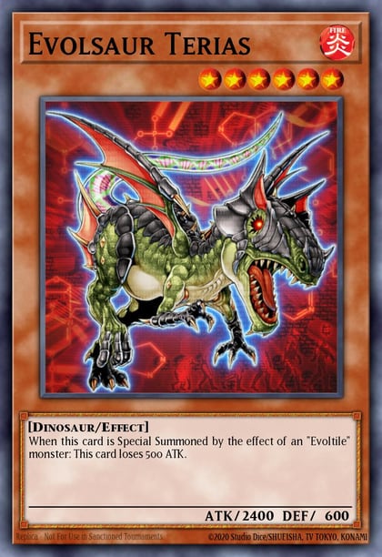 Evolsaur Terias, Order of Chaos ORCS-EN028