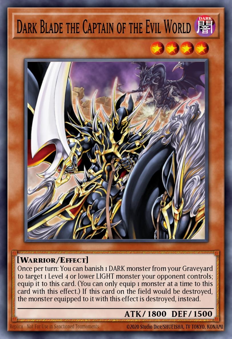 Dark Blade the Captain of the Evil World, Order of Chaos ORCS-EN034