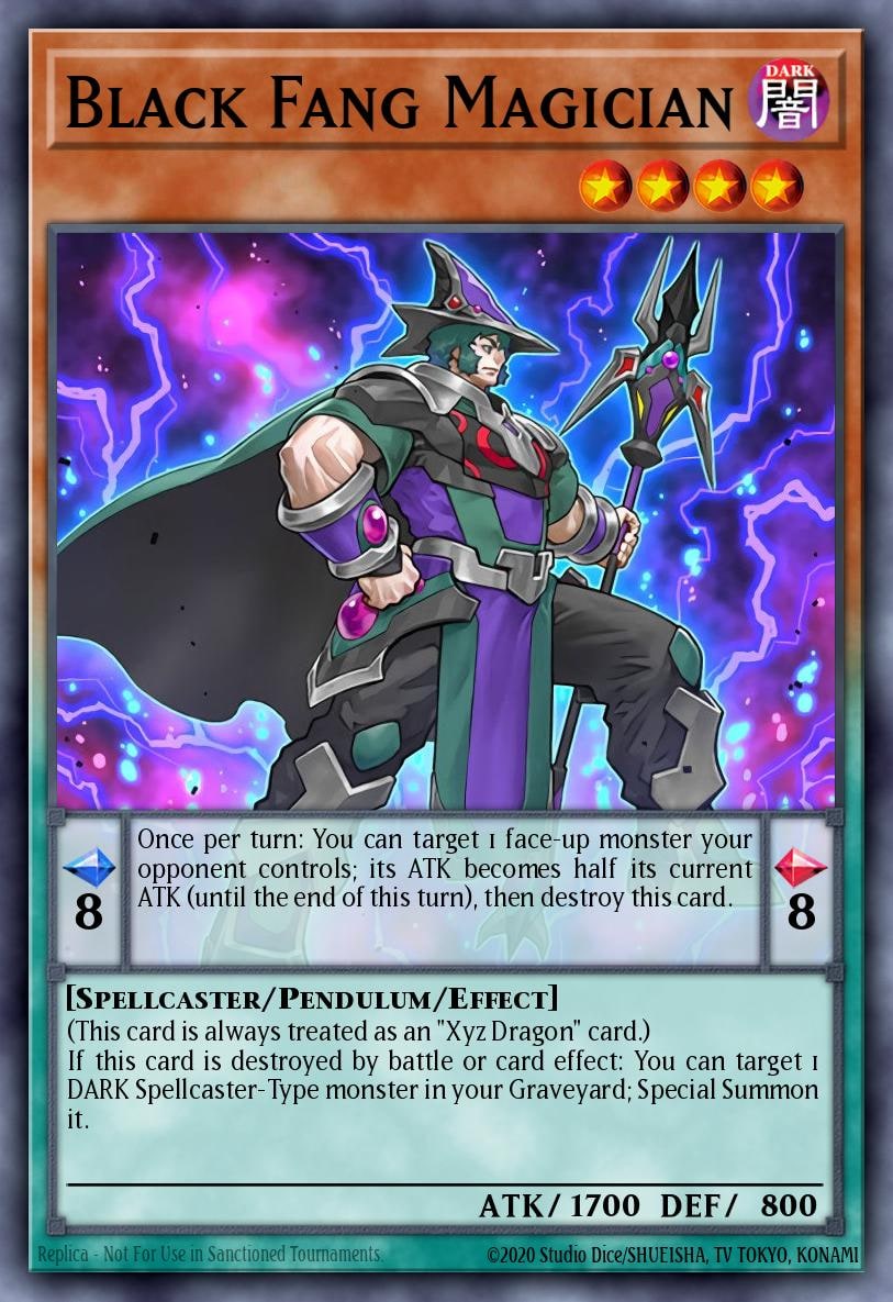 Black Fang Magician, Pendulum Evolution PEVO-EN004