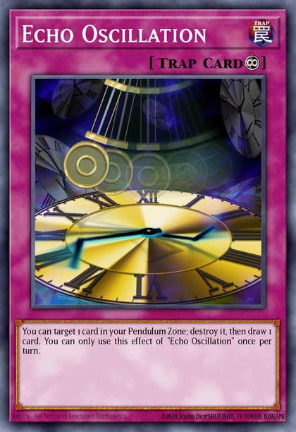 Echo Oscillation, Pendulum Evolution PEVO-EN042