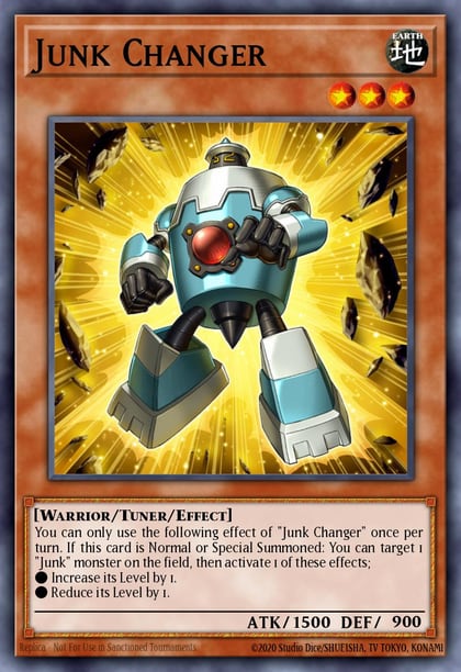 Junk Changer, Premium Gold: Infinite Gold PGL3-EN002