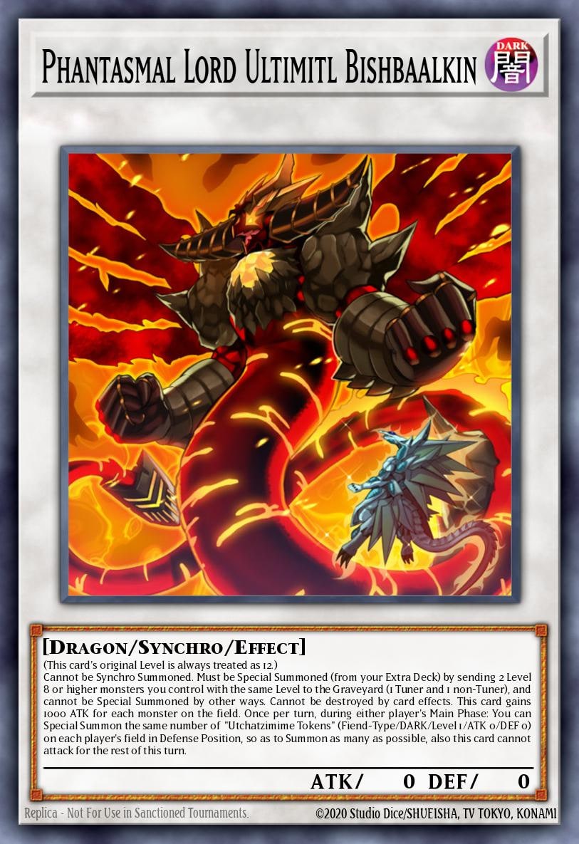 Phantasmal Lord Ultimitl Bishbaalkin, Premium Gold: Infinite Gold PGL3-EN006