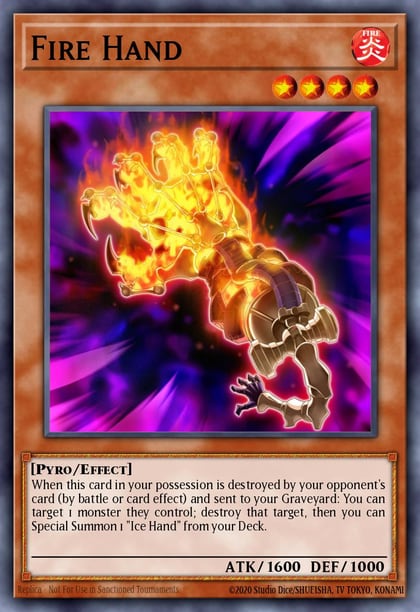 Fire Hand, Premium Gold: Infinite Gold PGL3-EN022
