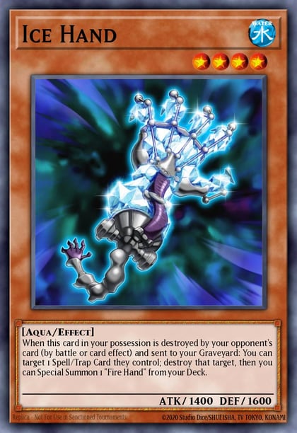Ice Hand, Premium Gold: Infinite Gold PGL3-EN023