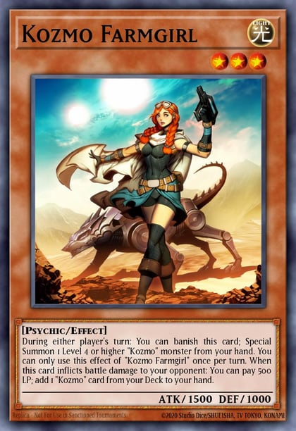 Kozmo Farmgirl, Premium Gold: Infinite Gold PGL3-EN024