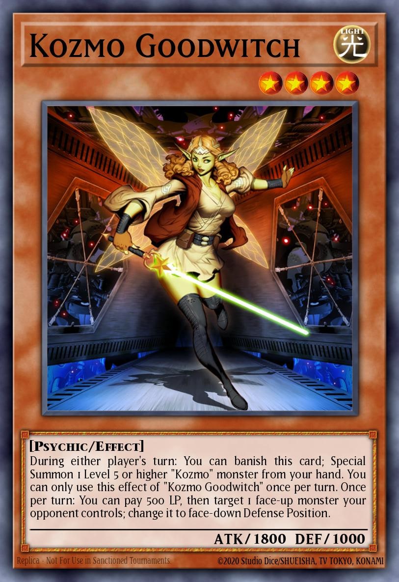 Kozmo Goodwitch, Premium Gold: Infinite Gold PGL3-EN025