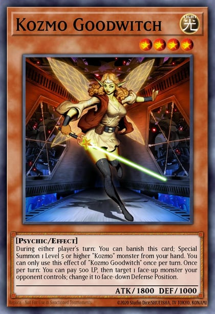 Kozmo Goodwitch, Premium Gold: Infinite Gold PGL3-EN025