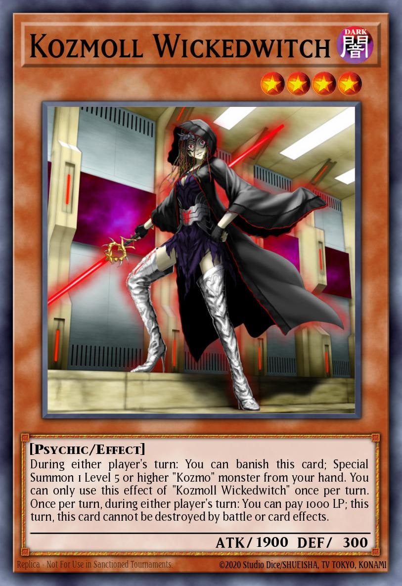 Kozmoll Wickedwitch, Premium Gold: Infinite Gold PGL3-EN029