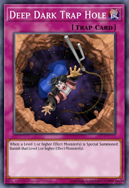 Deep Dark Trap Hole, Premium Gold: Infinite Gold PGL3-EN037
