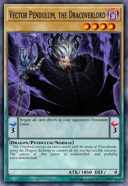 Vector Pendulum, the Dracoverlord, Premium Gold: Infinite Gold PGL3-EN041