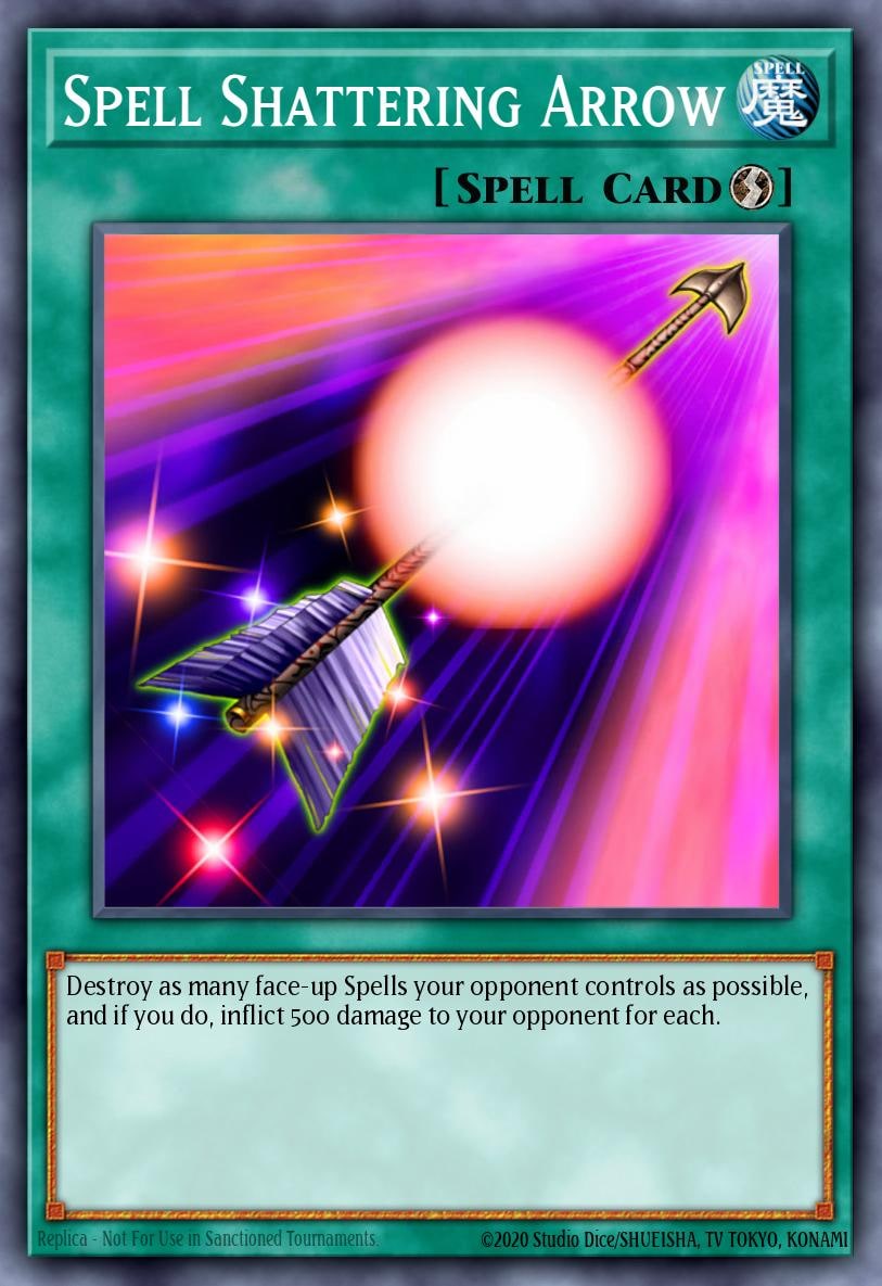 Spell Shattering Arrow, Premium Gold: Infinite Gold PGL3-EN082