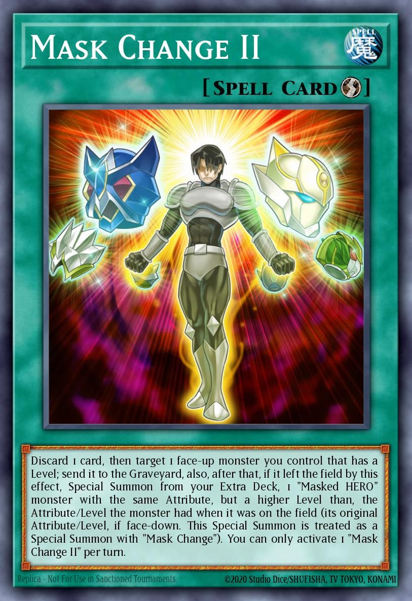 Mask Change II, Premium Gold: Infinite Gold PGL3-EN086