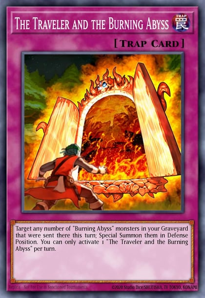 The Traveler and the Burning Abyss, Premium Gold: Infinite Gold PGL3-EN097