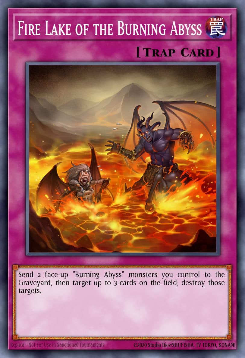 Fire Lake of the Burning Abyss, Premium Gold: Infinite Gold PGL3-EN098