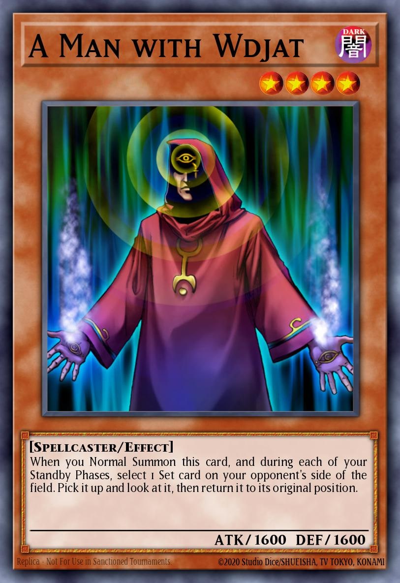 A Man with Wdjat, Pharaonic Guardian PGD-068
