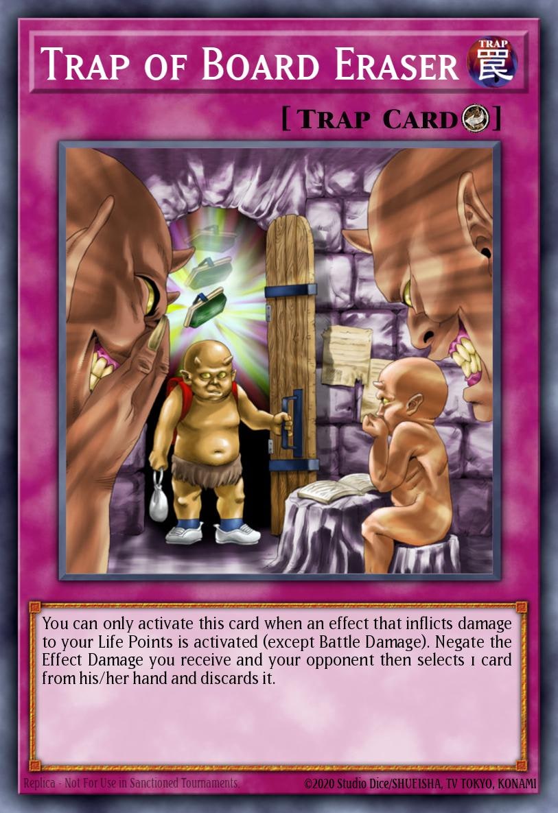 Trap of Board Eraser, Pharaonic Guardian PGD-099