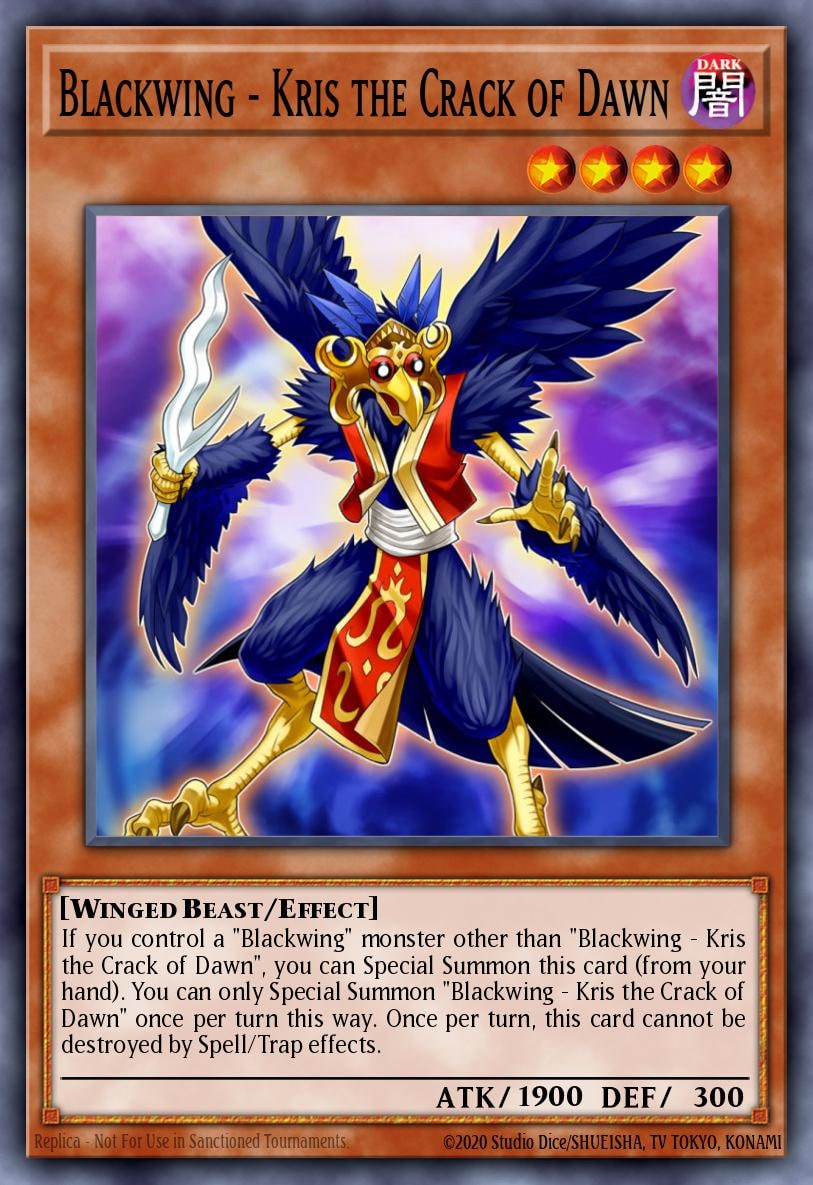 Blackwing - Kris the Crack of Dawn, Premium Gold: Return of the Bling PGL2-EN006