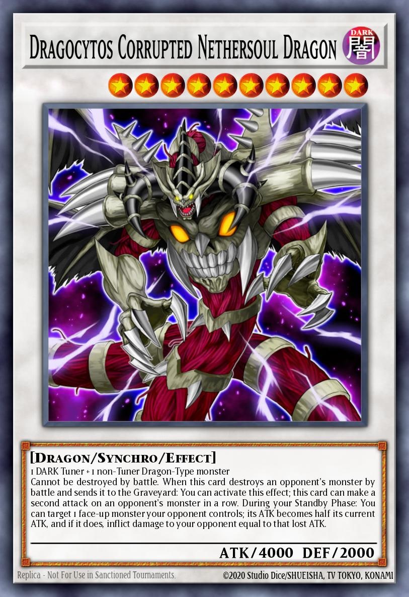 Dragocytos Corrupted Nethersoul Dragon, Premium Gold: Return of the Bling PGL2-EN014