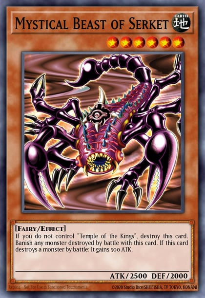 Mystical Beast of Serket, Premium Gold: Return of the Bling PGL2-EN032