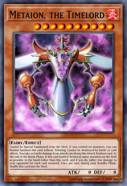 Metaion, the Timelord, Premium Gold: Return of the Bling PGL2-EN034