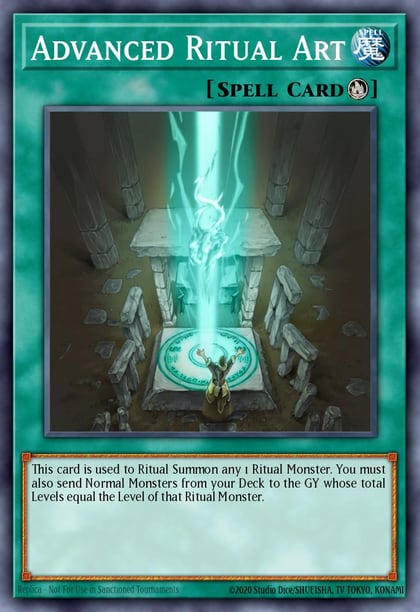 Advanced Ritual Art, Premium Gold: Return of the Bling PGL2-EN050